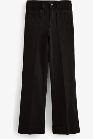 Next Patch Pocket Wide Leg Jeans40 XL høj