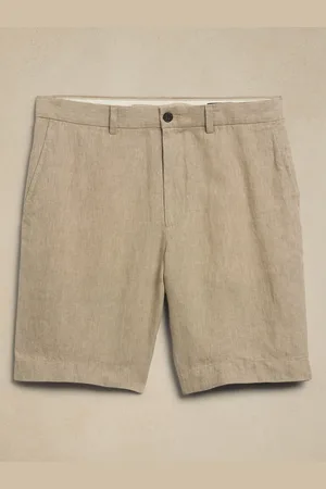 Banana Republic Lino 9" Hør Shorts38r