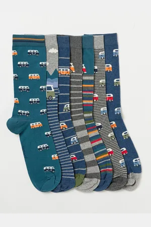 Fat Face FatFace 7 Pairs of Campervan Socks611