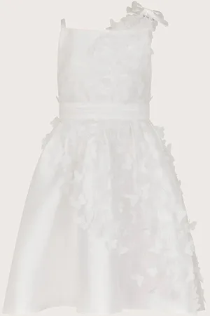 Monsoon Laurena Asymmetrical 3D Butterfly Dress6 år (116cm)