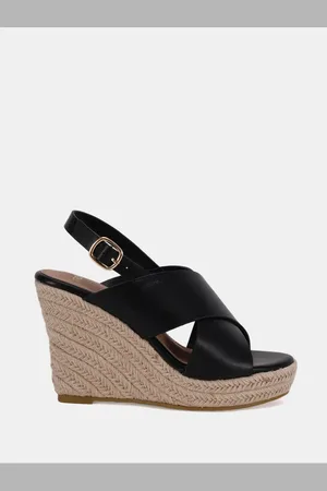 Novo Blossom Espadrille Cross Front Wedge Sandalseu355