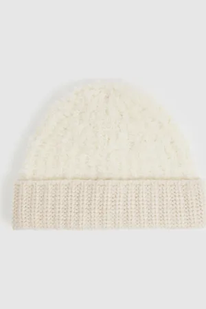 Reiss Benny Fluffy Strikhue Med Uld11 - 14 år (146 - 164cm)