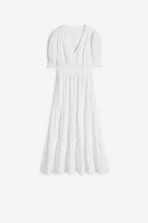Boden Anna Double Cloth 100% Cotton Midi Dress44