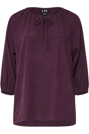 Long Tall Sally Boho Hør Top8 Høj