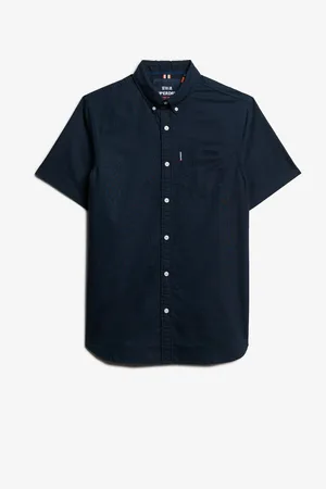 Superdry Oxford Kortærmet 100% Bomuld Skjorter2X-Large