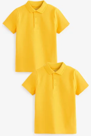 Next Cotton School Kortærmet 100% Bomuld Polo shirts (3-16år)15 år (170cm)