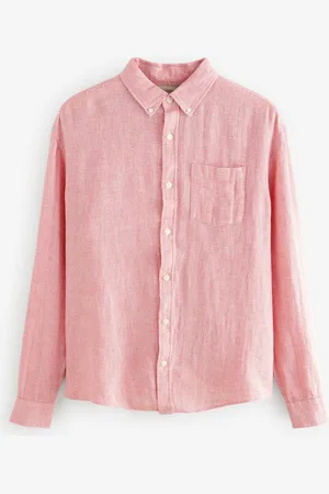 Next Cotton Linen Blend Long Sleeve Shirt4XL