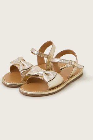 Monsoon Leather Bow Sandalsuk8eu255