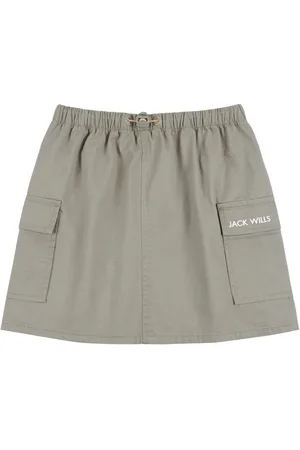 Jack Wills Piger Cargobukser med elastisk talje 100% Bomuld Nederdele14 - 15 år (164 - 170cm)
