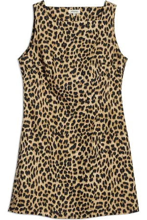 Albaray Animal Short 100% Organic Cotton Brown Dress42