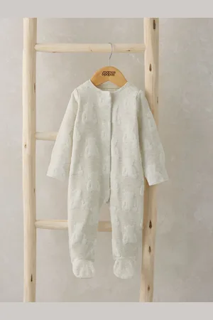 Mamas & Papas 100% Bomuld Teddy Bear Textured Brown Sparkedragt50cm