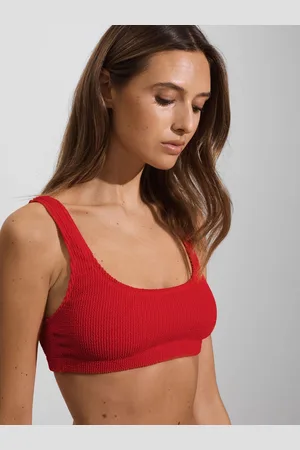 GOOD AMERICAN Always Fits Textured Bikini Top2XS/XS