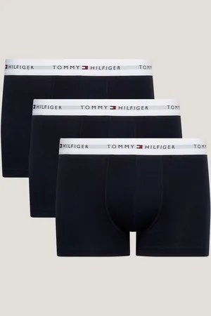 Tommy Hilfiger Blå Signature Det essentielle Trunks 3 PakkeS