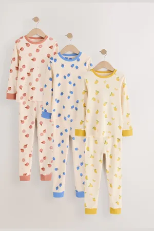 Next Stampy Putte 100% bomuldspyjamas 3 -pakke (9mdr.-12år)2 - 3 år (92 - 98cm)