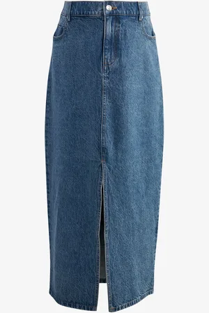 Next Denim Maternity Midaxi 100% Bomuld Nederdele48