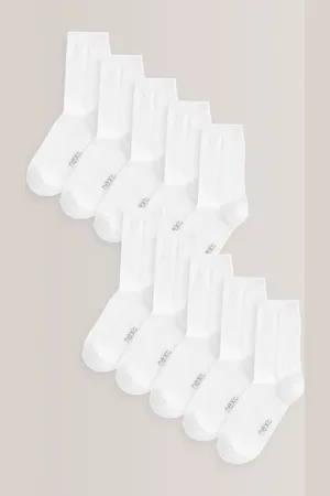 Next 10 Pakke Cotton Rich SokkerUK 4-6.5
