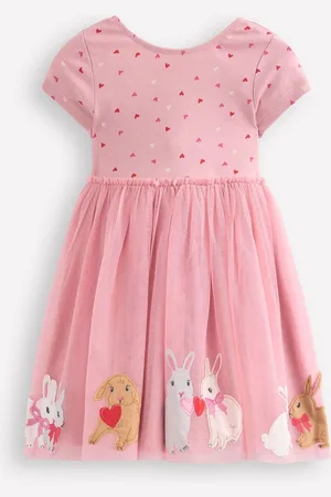 Boden Ami Appliqué Tulle Dress7 - 8 år (122 - 128cm)