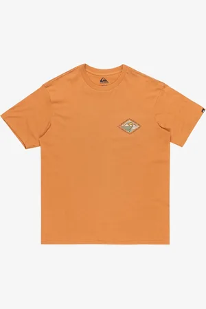 Quiksilver Evo Future Islands Short Sleeve 100% Organic Cotton Graphic Backprint Logo T-Shirtlarge