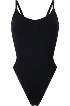 Hunkemöller Hunkemöller Seamless Enhancing High Leg Body Black Thongsmall