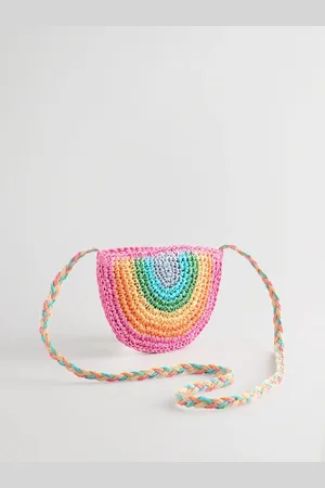 Little Bird Rainbow Straw Bagen