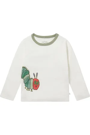 Mori Cream Very Hungry Caterpillar Long Sleeve T-Shirt6874cm