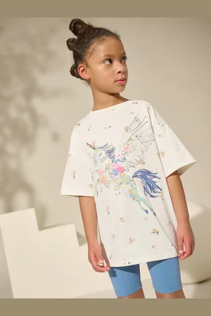 Next Oversized T-Shirt And Cycle Shorts Top & Shorts Set (3-16yrs)134140cm