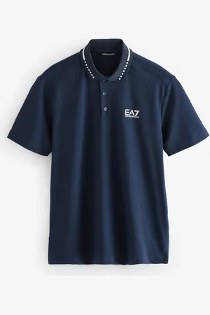 EA7 Emporio Armani Logo Detail Polo ShirtX-Large