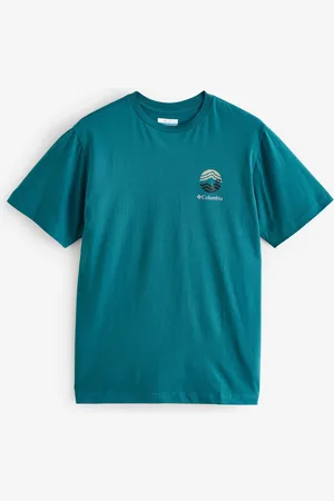 Columbia Green Kettle River Outdoor 100% Organic Cotton T-Shirtxlarge