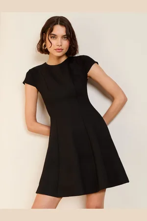 Friends Like These Seam Detail Flippy Mini Dress