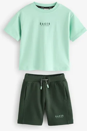 Ted Baker Oversized 100% Cotton T-Shirt And Shorts Set152158cm