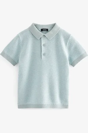 Next 100% Cotton Kortærmet Multi Tone Polo Shirt (3mdr.-7år)2 - 3 år (92 - 98cm)