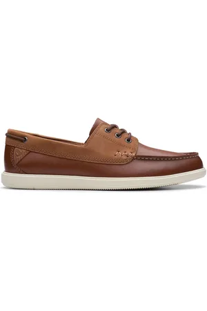 Clarks Bratton Leather Boat Shoesuk10eu44