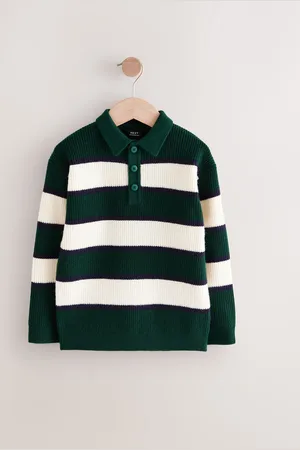 Next Knitted Rugby Shirt (3-16yrs)11 år (146cm)