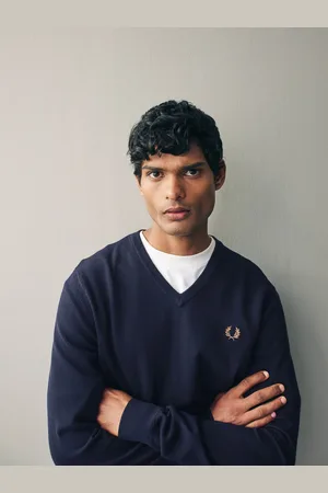 Fred Perry Classic V-hals TrøjeS