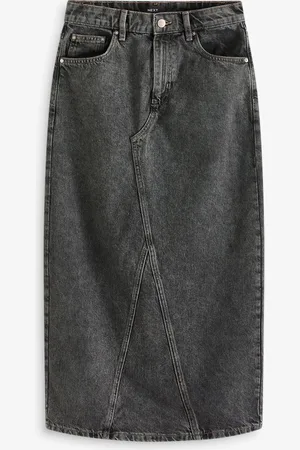 Next Maxi Denim 100% bomuldsnederdel42 S