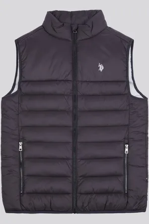 U.S. Polo Assn. U. S. Polo Assn. Mens Panelled Quilted GiletS