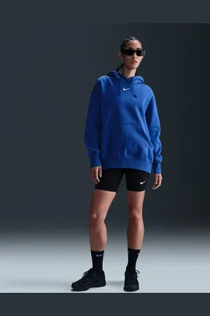 Nike Oversized Sportswear Phoenix Fleece Mini Swoosh Pullover Hoodielarge