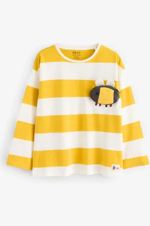 Next Long Sleeve Bag 100% Cotton T-Shirt (3mths-7yrs)4 - 5 år (104 - 110cm)