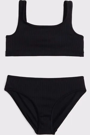 Abercrombie & Fitch Patterned Black Bikini7-8 år