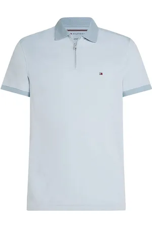 Tommy Hilfiger Normal pasform Performance Zip Kortærmet Polo-skjorterSmall