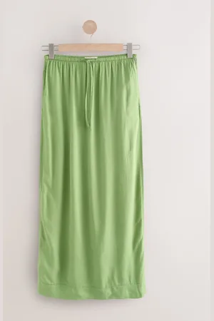 Next Slips Talje Maxi Nederdele Med Hør