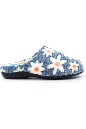 Lunar Plumeria Slippers