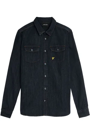 Lyle & Scott Boys Mid Wash 100% Cotton Denim Shirt9 - 10 år (134 - 140cm)