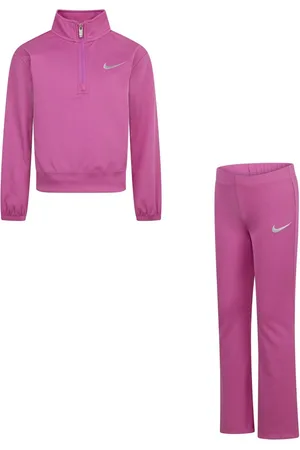 Nike Little Kids Swoosh Half Zip and Leggings Set2 - 3 år (92 - 98cm)