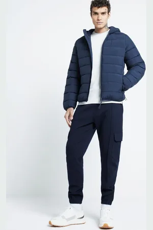 River Island Quilted Hooded Puffer JacketM