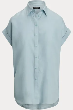 Ralph Lauren Broono Hør Kortærmet Skjorterlarge