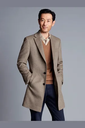 Charles Tyrwhitt Pure Wool Overfrakke54 Regular (UK 44 R)