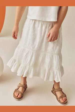 Next Boho Tiered Nederdele (3-16år)9 år (134cm)