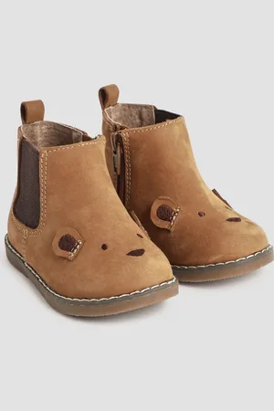 JoJo Maman Bébé Bear Leather Boots