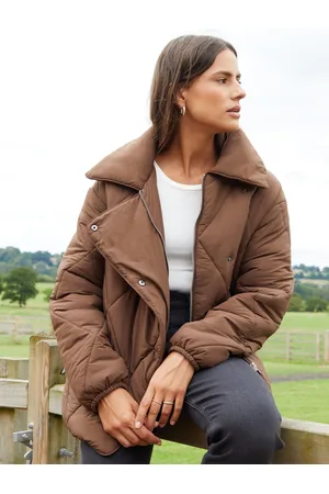 Threadbare Krave Diamond Quilted Short Jakke36